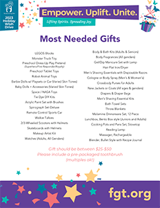 2020 HWD Most Needed Gifts